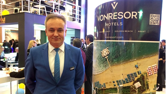 Manavgat Çolaklı'da yer alan VONRESORT Hotels Genel Müdürü Süleyman Gürpınar