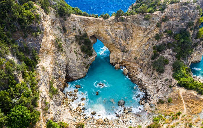 Antalya Gazipaşa Delik Deniz ve Kral Koyu