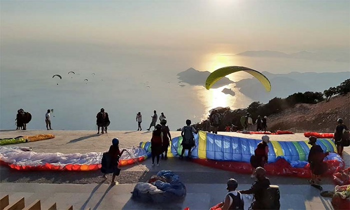 Fethiye Babadağ’dan 2024’te 189 Bin 775 Yamaç Paraşütü Uçuşu Gerçekleştirildi