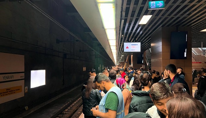 SON DAKİKA Marmaray seferleri yapılamıyor / Foto: @Turizmgunlugu