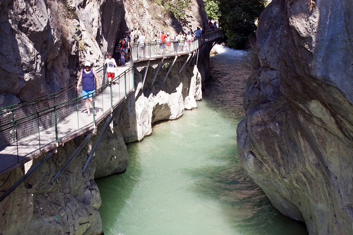 Saklıkent Kanyonu, Antalya-Muğla