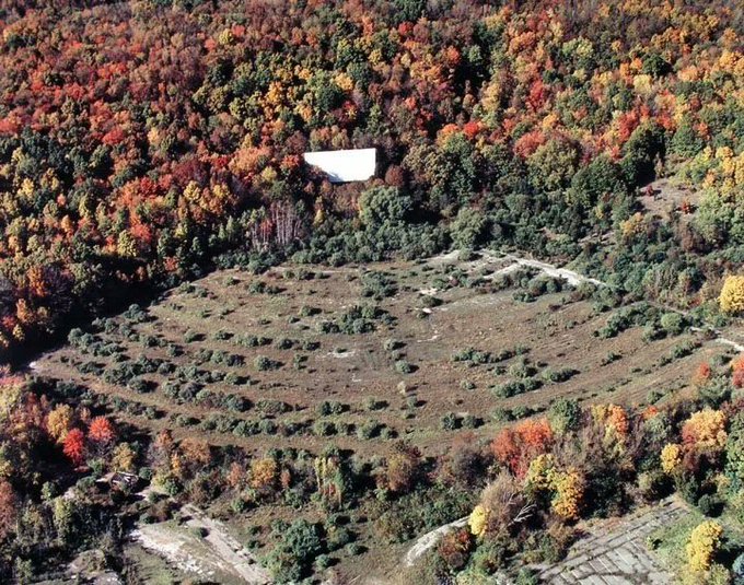 29. Abandoned drive-in theatre