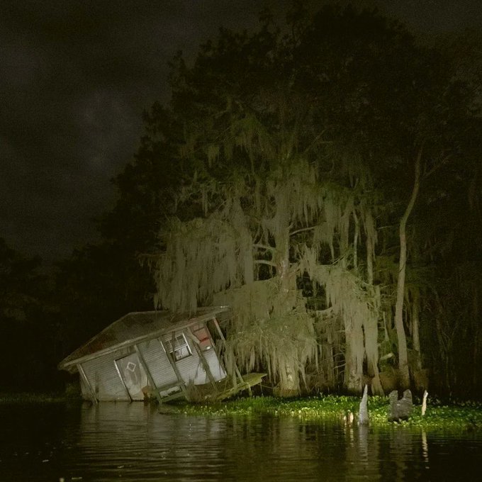 6. Louisiana, untouched since Katrina.