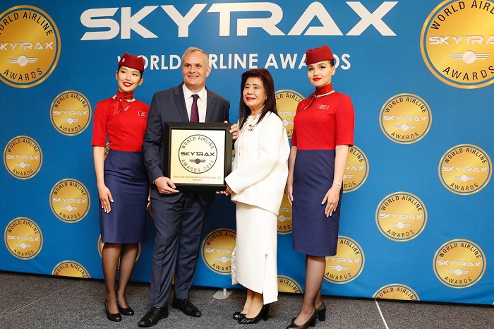 Skytrax CEO'su Edward Plaisted: "Air Astana'nın on ikinci kez Orta Asya ve BDT'nin En İyi Havayolu Şirketi seçilmesi büyük bir başarıdır.