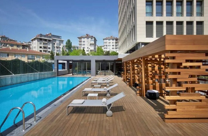 Le Meridien Istanbul Etiler Otel Açık Havuz