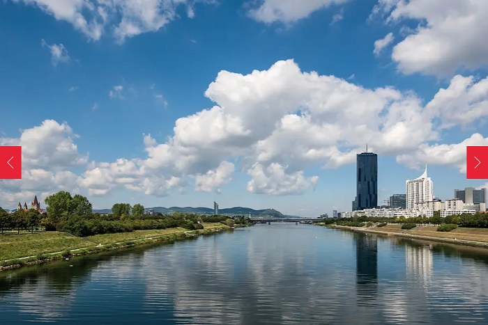 Viyana Tuna Nehri'nde dinlenme