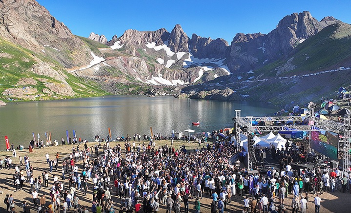 Hakkari Yüksekova'da 3.400 Rakımda Nefes Kesen Festival: Cilo Fest / Fotoğraf: AA